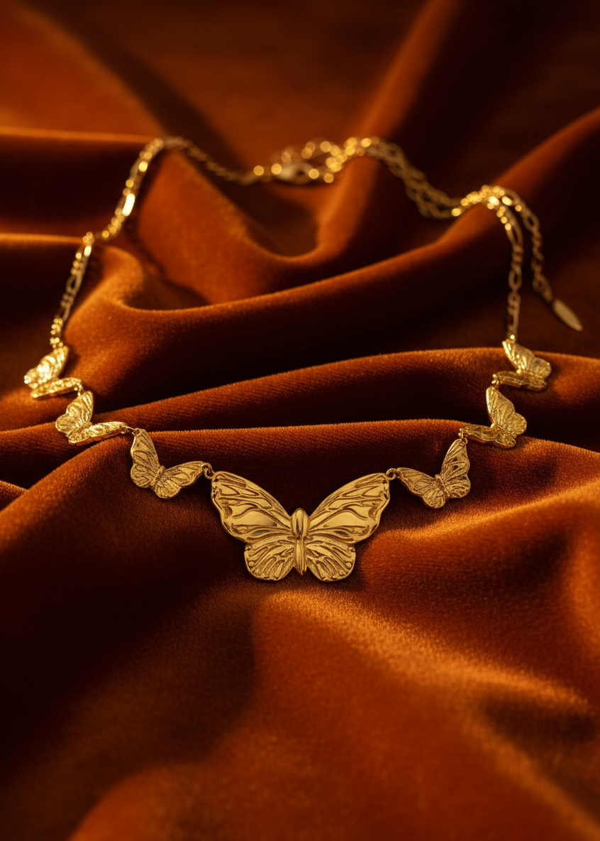 Butterfly Dusk Collar Nacklace