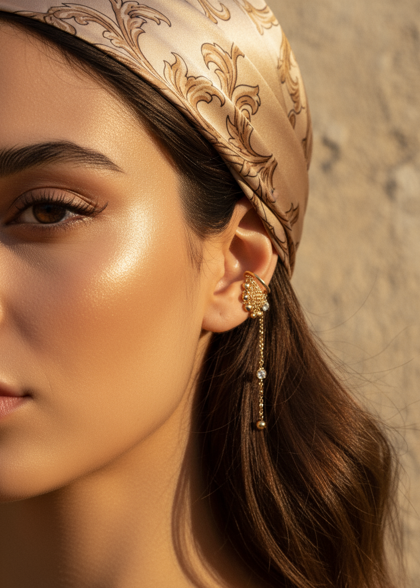 Orbital Drape Earrings