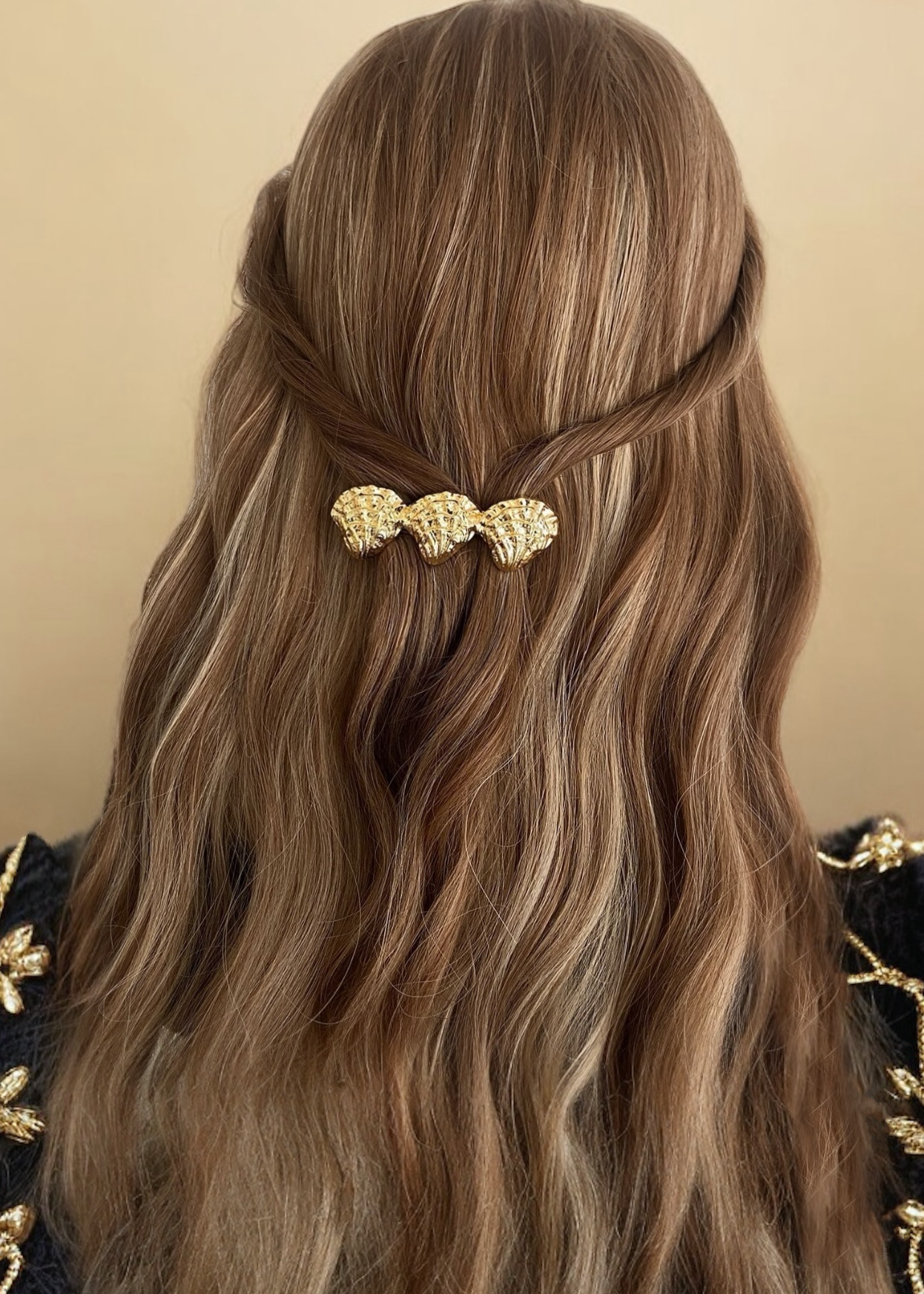 Tidal Shell Barrette
