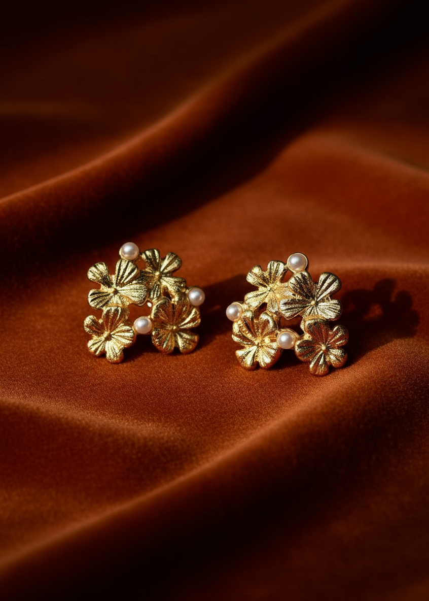 Petal Crest Studs