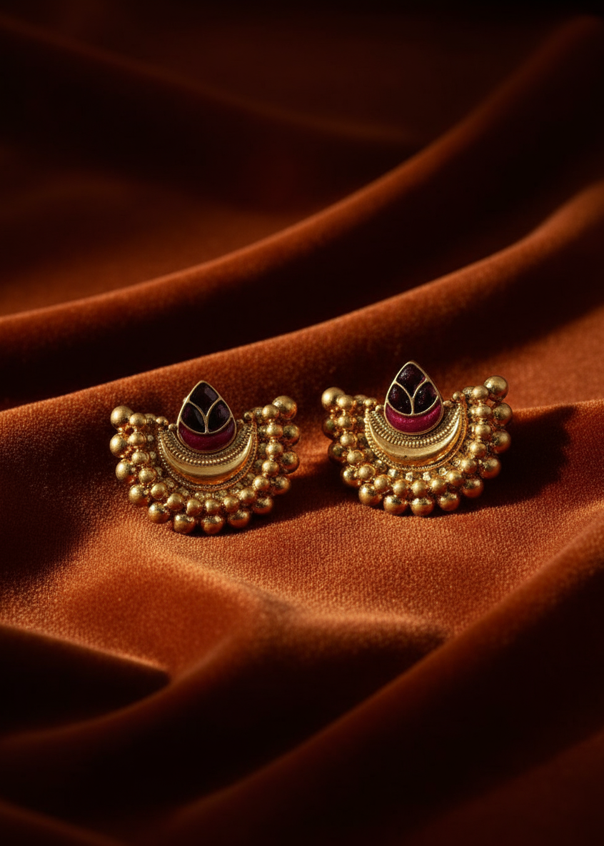 Divine Plume Studs