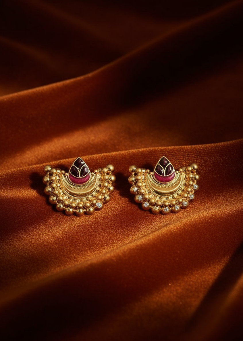 Divine Plume Studs