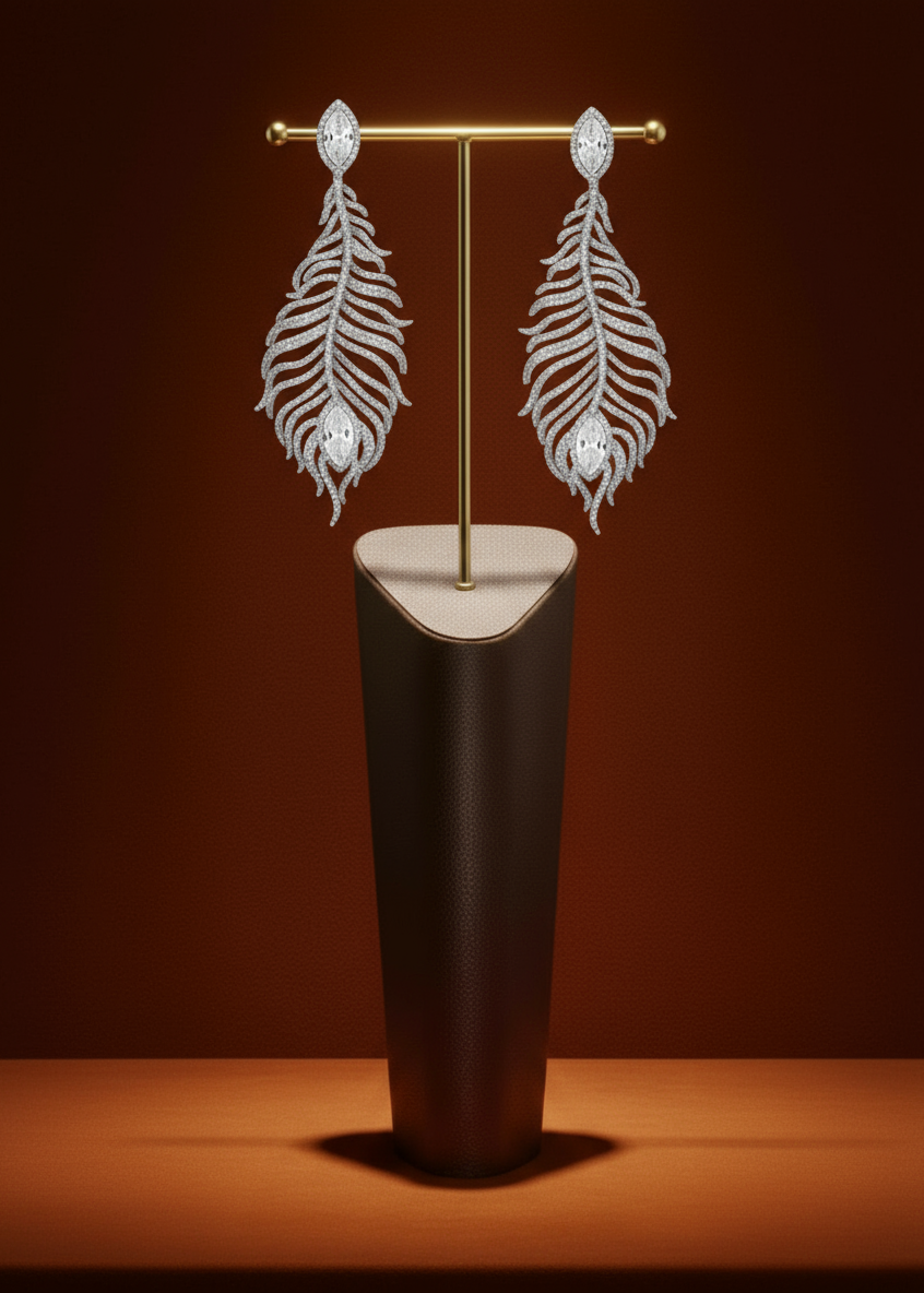 Seraphine Plume Dangles