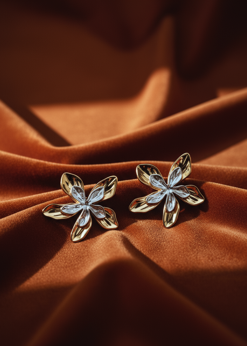 Blossom Arc Studs