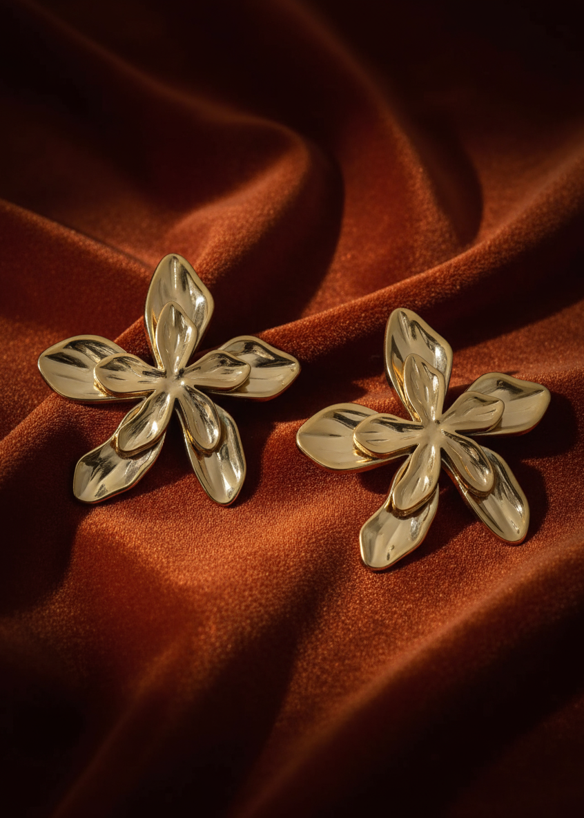 Blossom Arc Studs