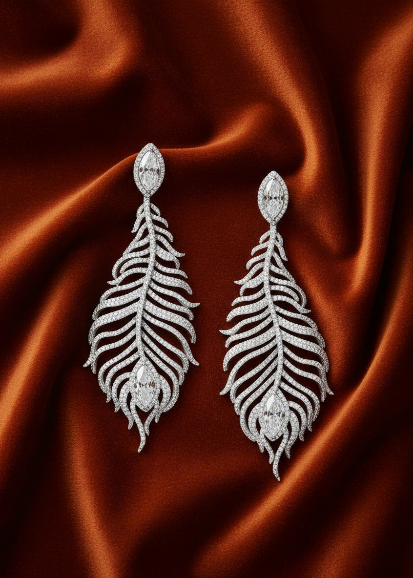 Seraphine Plume Dangles