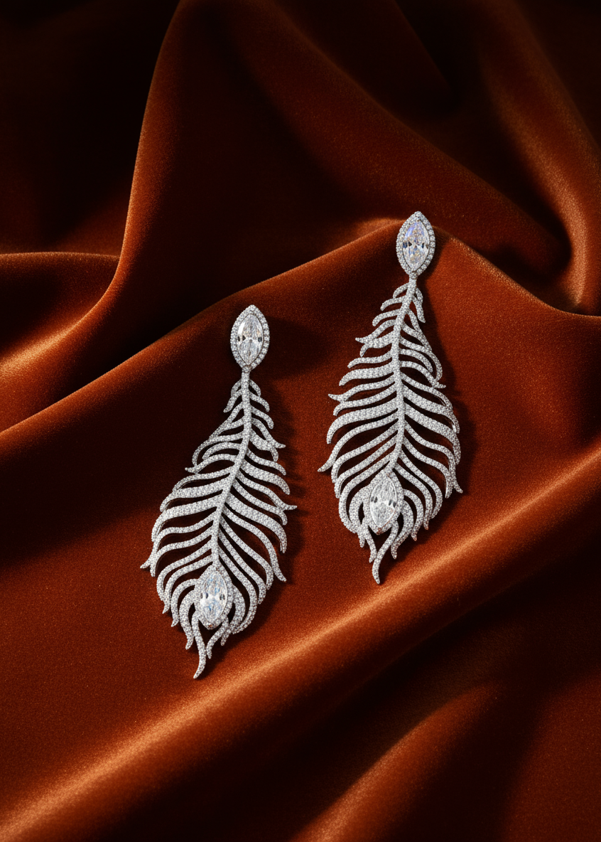 Seraphine Plume Dangles