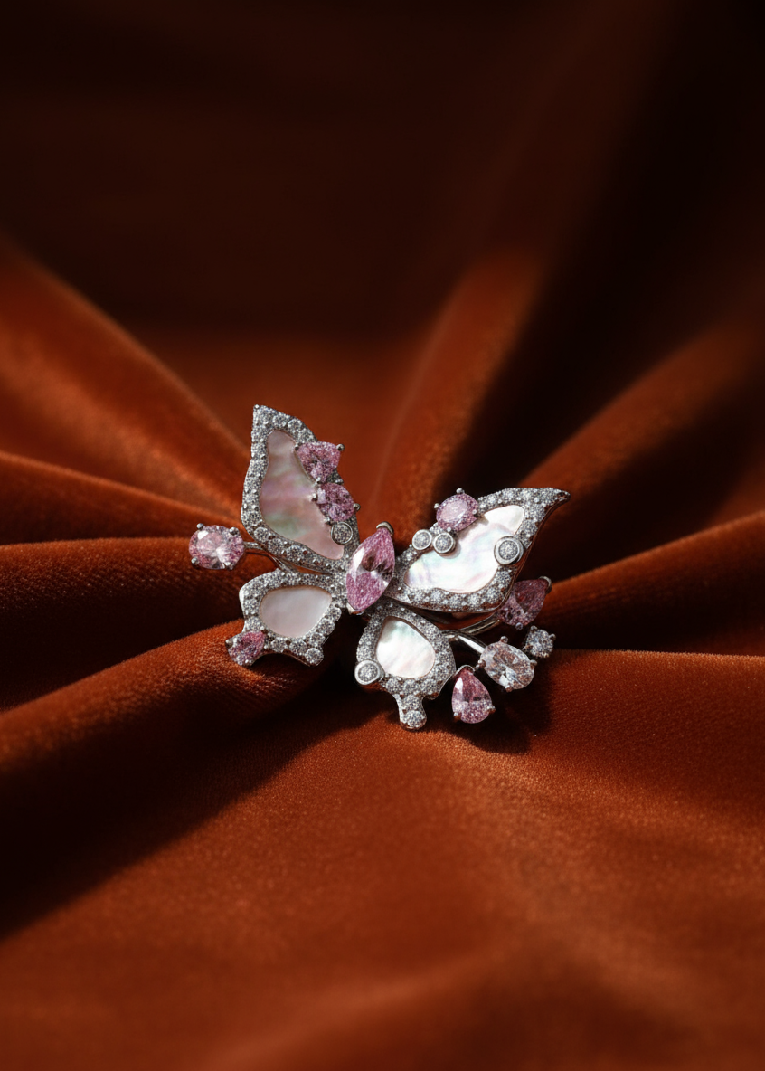 Butterfly Bloom Lily Ring