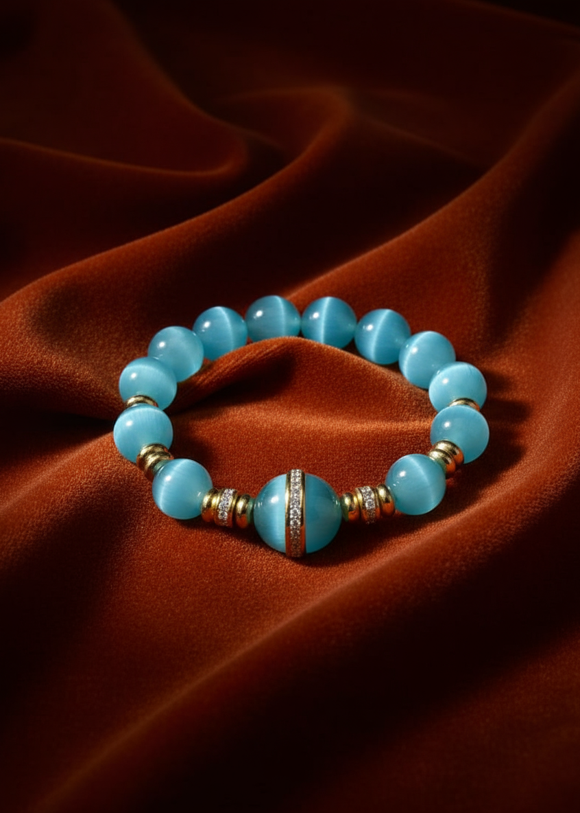 Celeste Cat-Eye Bracelet