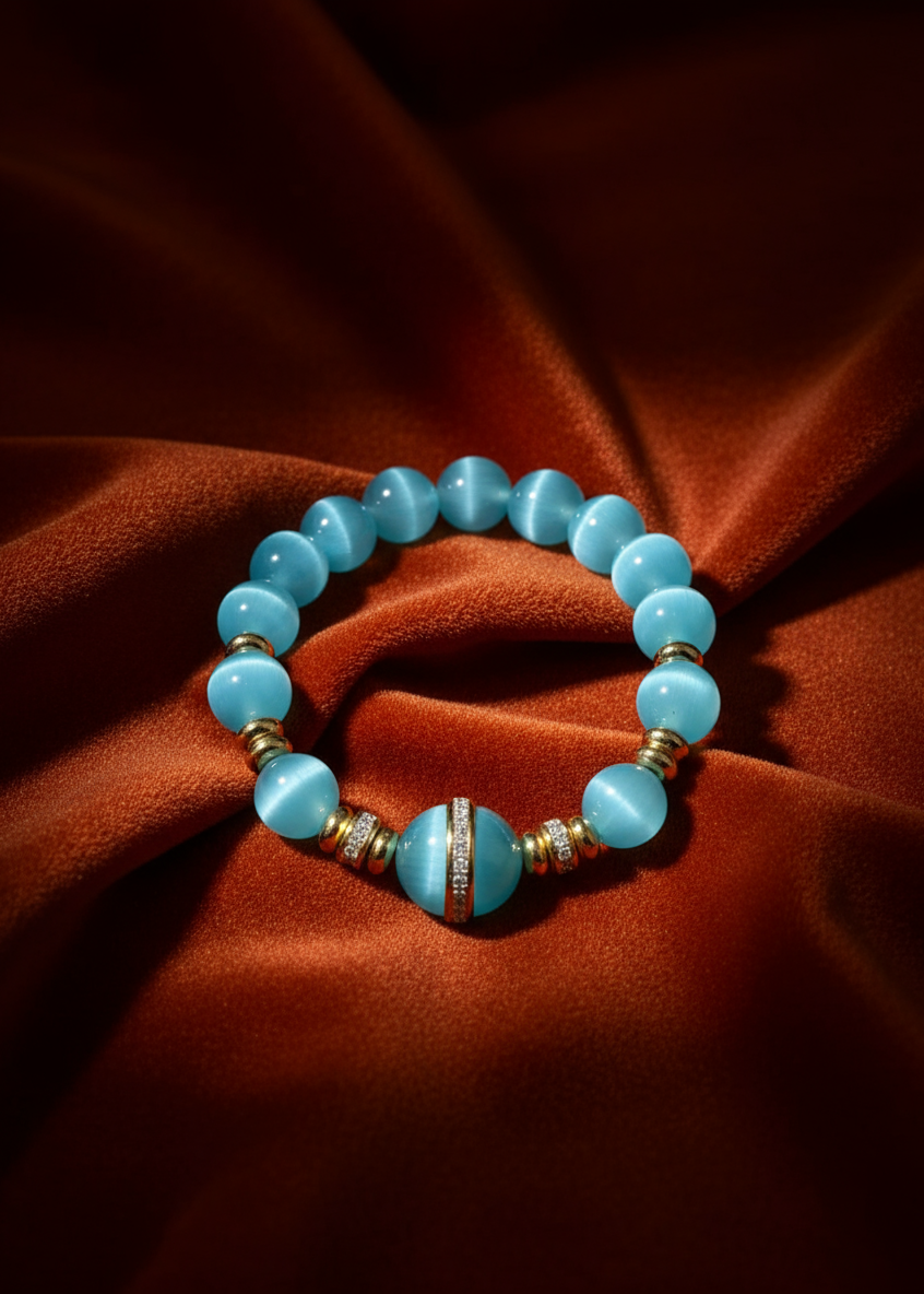 Celeste Cat-Eye Bracelet