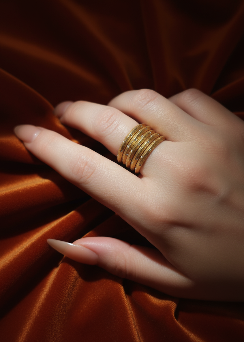 GOLDEN HOUR ORBIT RING