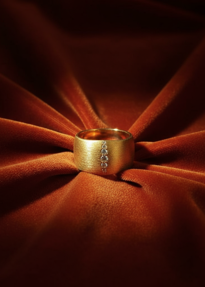 GOLDEN HOUR RAY RING
