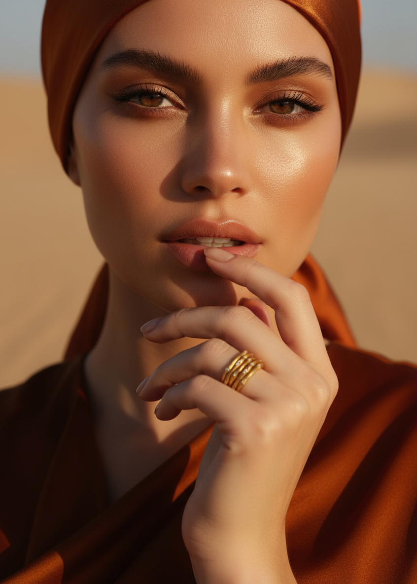 GOLDEN HOUR TIDE CREST RING