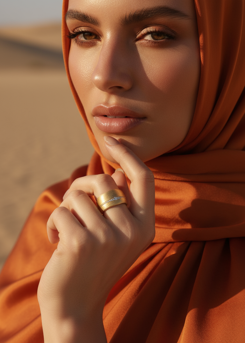 GOLDEN HOUR HORIZON RING