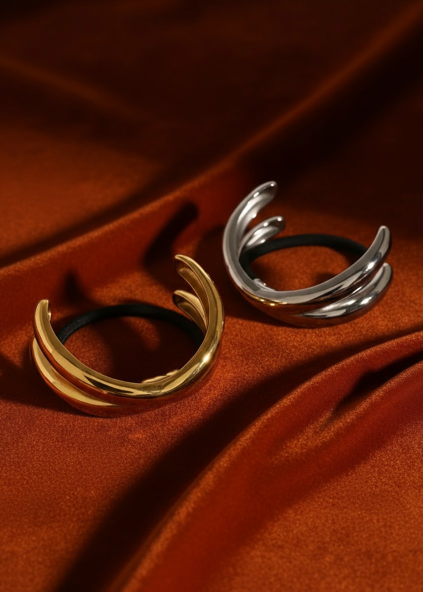 Wave Twist Pony Cuff