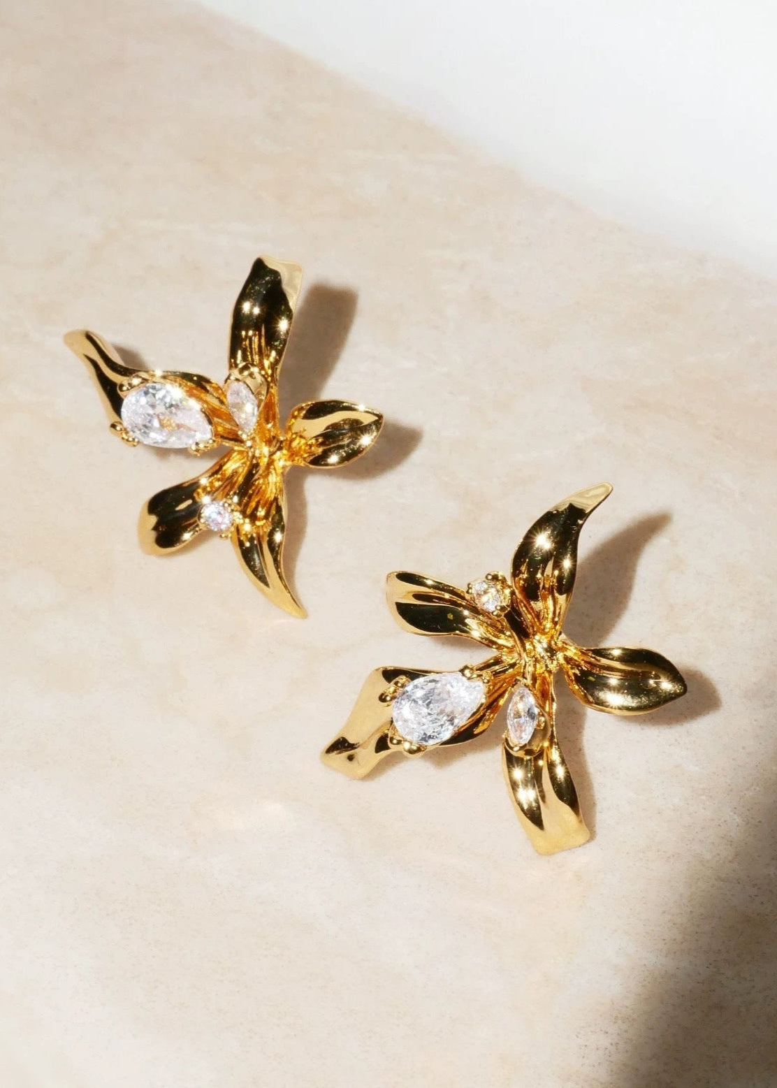 Orchid Dew Studs