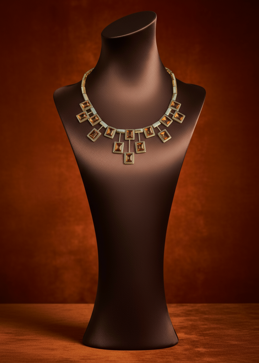 Sahara Frame Necklace