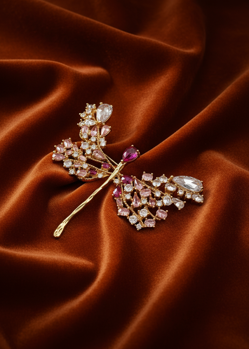Blush Mirage Brooch