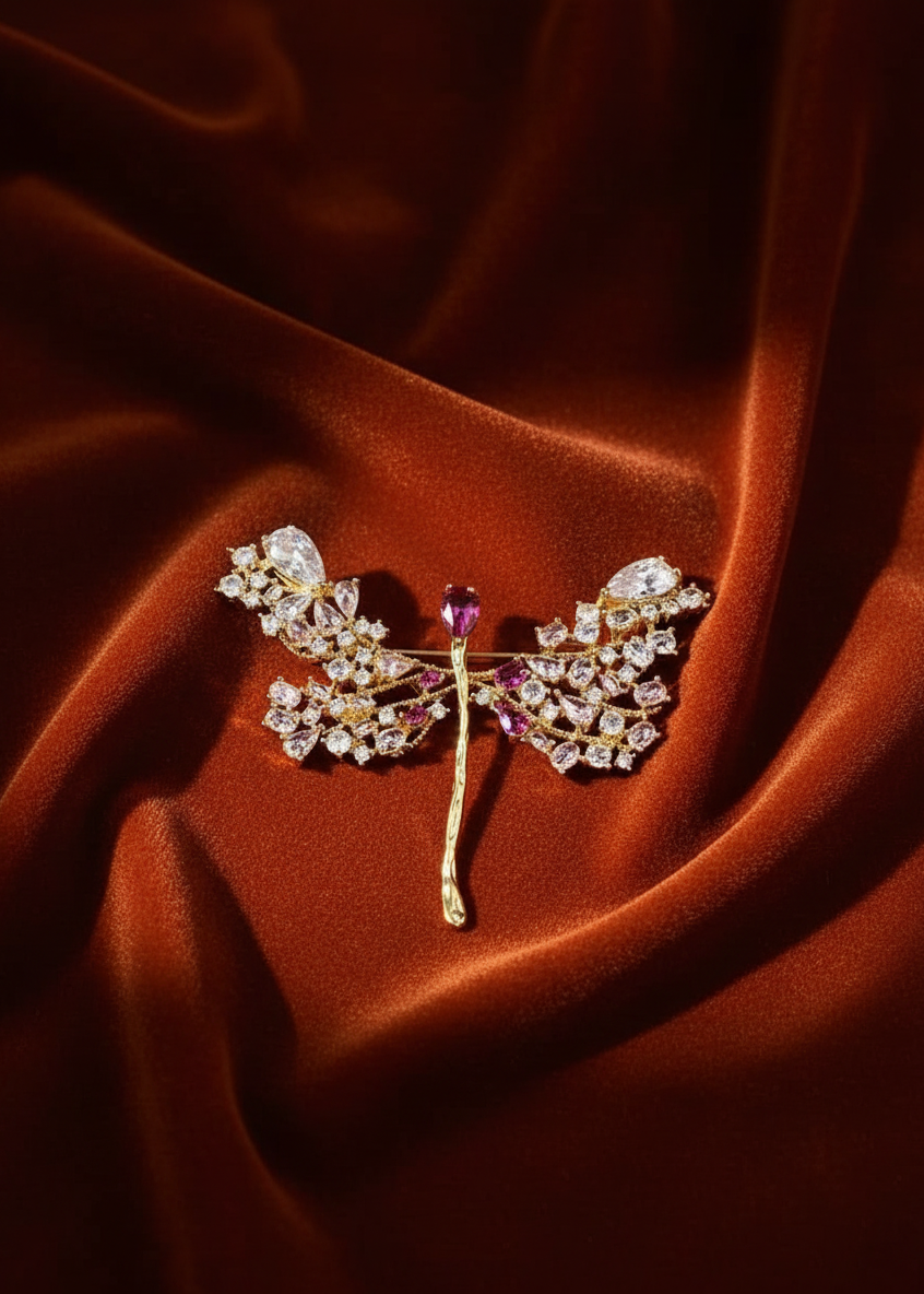 Blush Mirage Brooch
