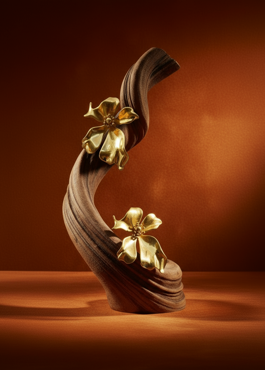 Molten Bloom Earrings