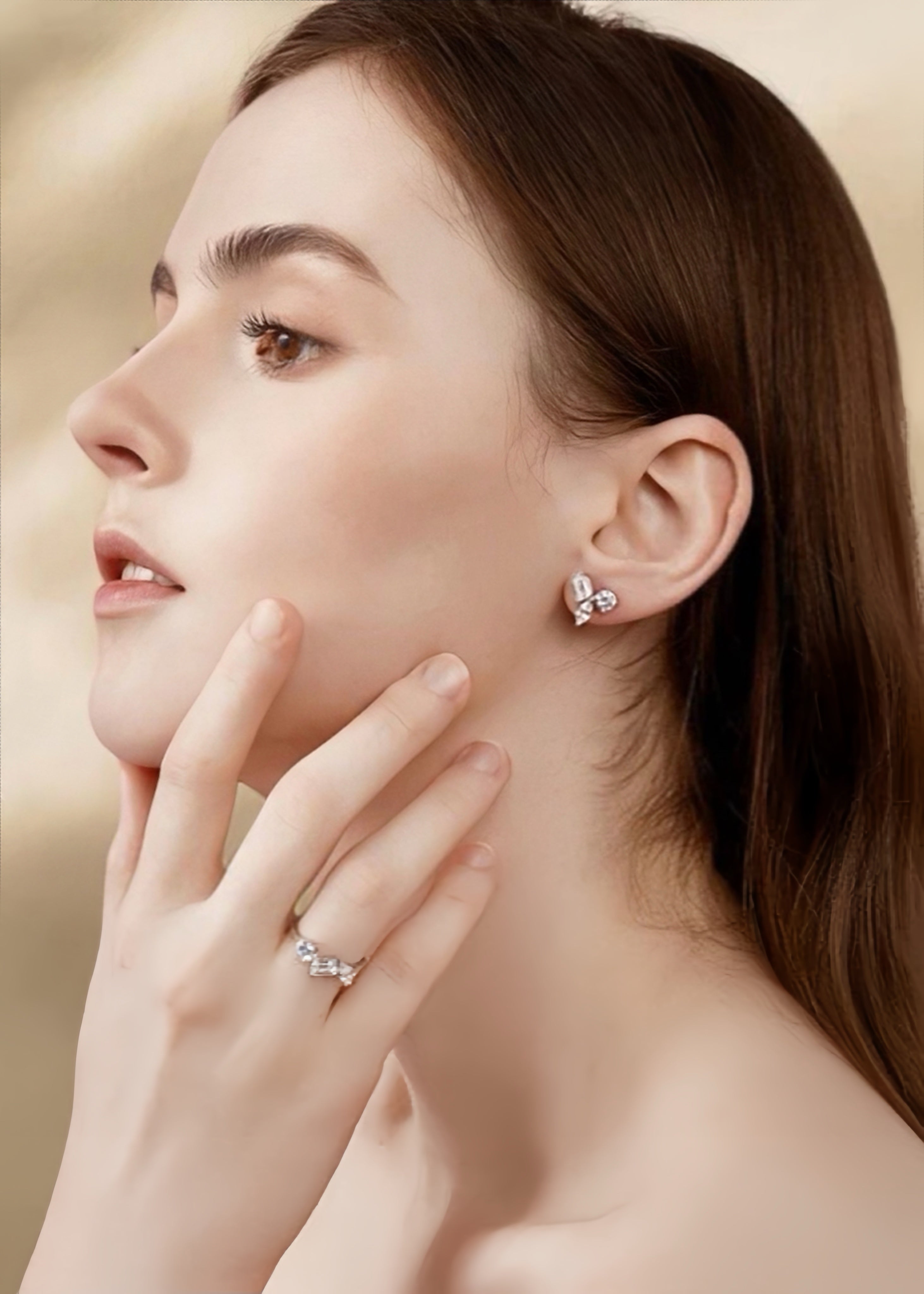 Prism Cluster Studs