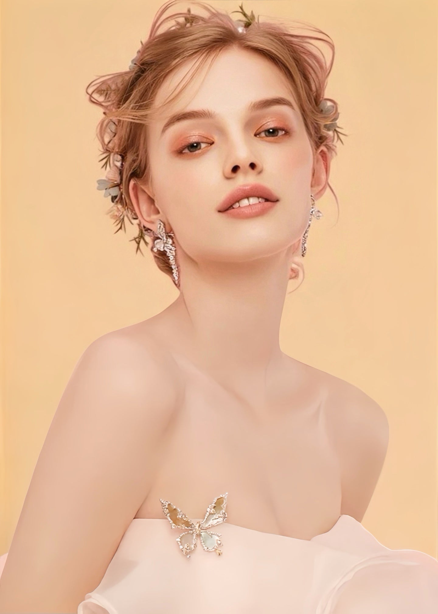 Butterfly Bloom Brooch