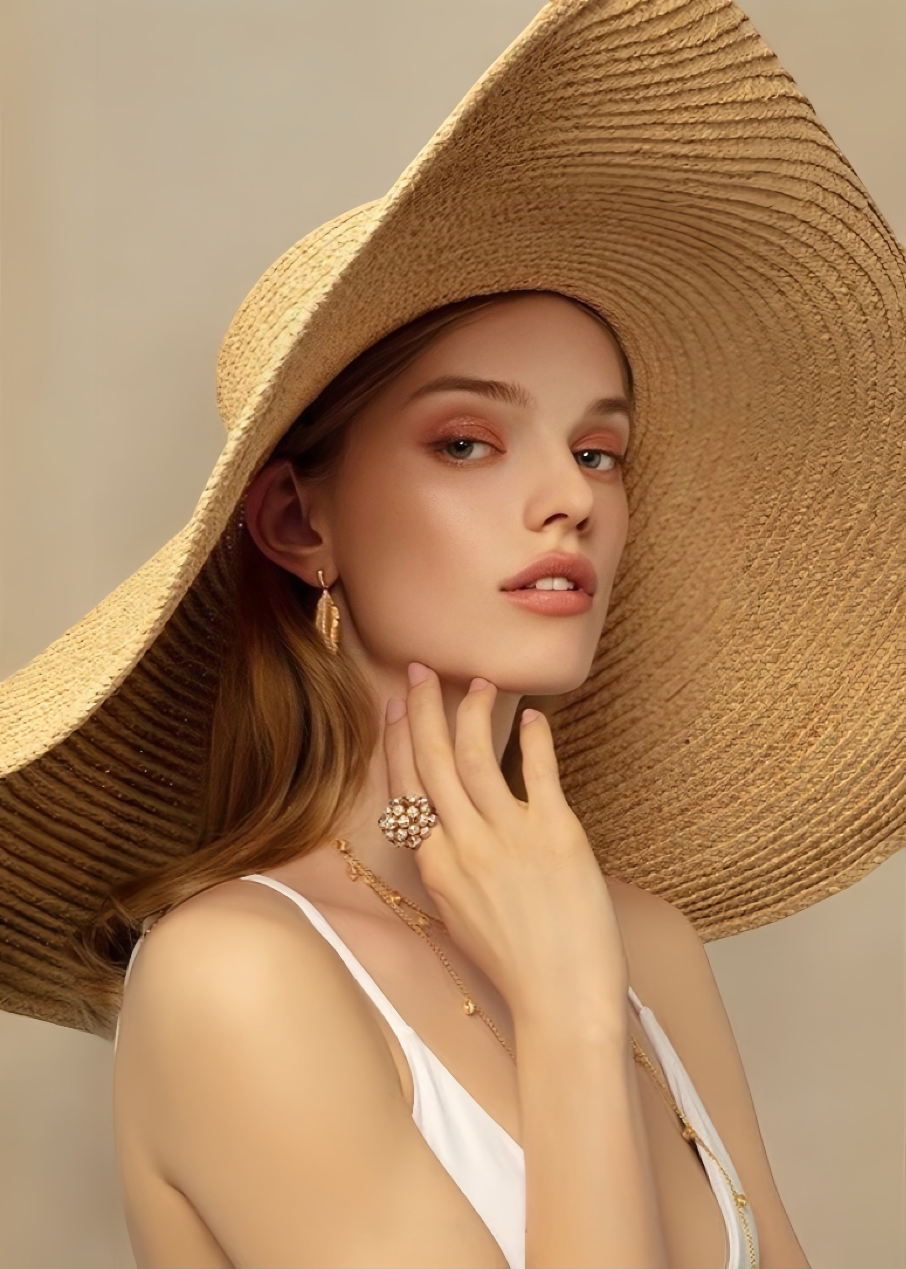 GOLDEN HOUR HALO DRIFT RING