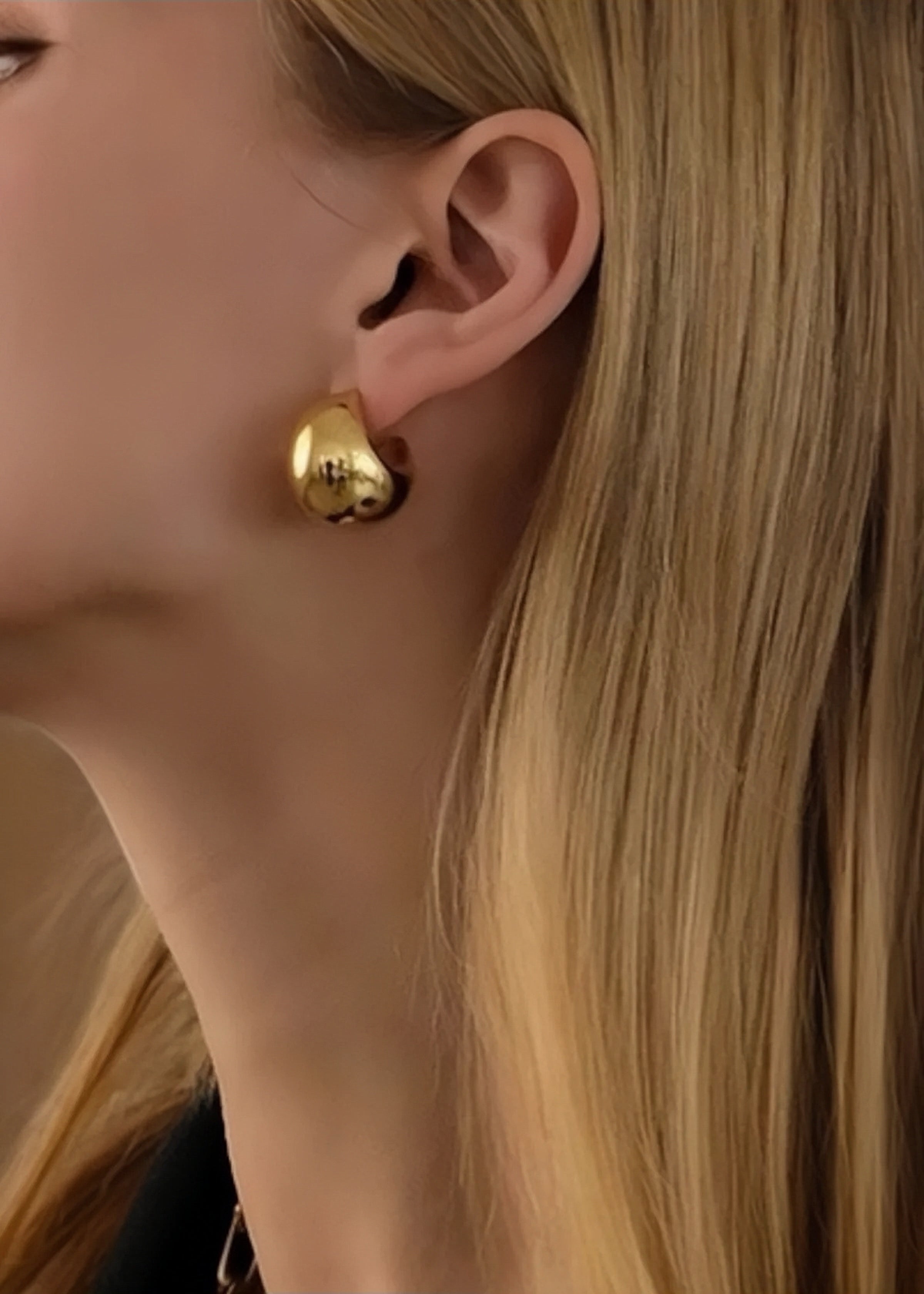 Luna Dome Studs