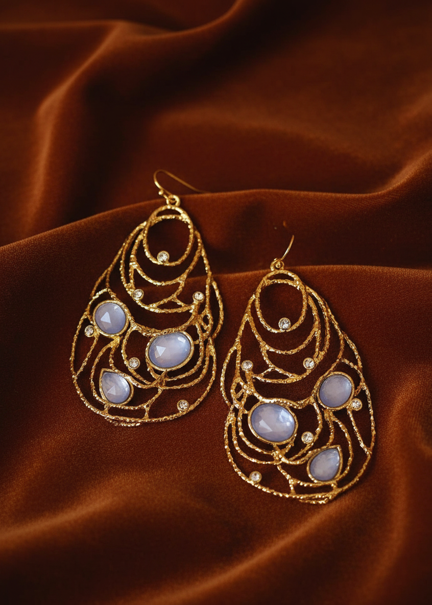 Lustre Filigree Drops