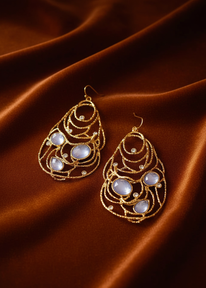 Lustre Filigree Drops