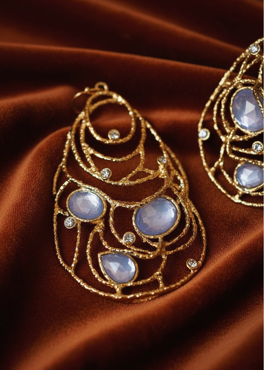 Lustre Filigree Drops