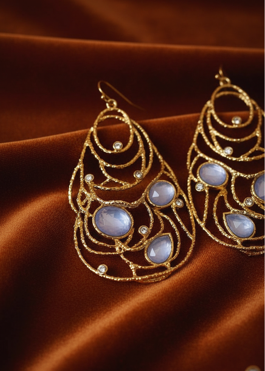 Lustre Filigree Drops