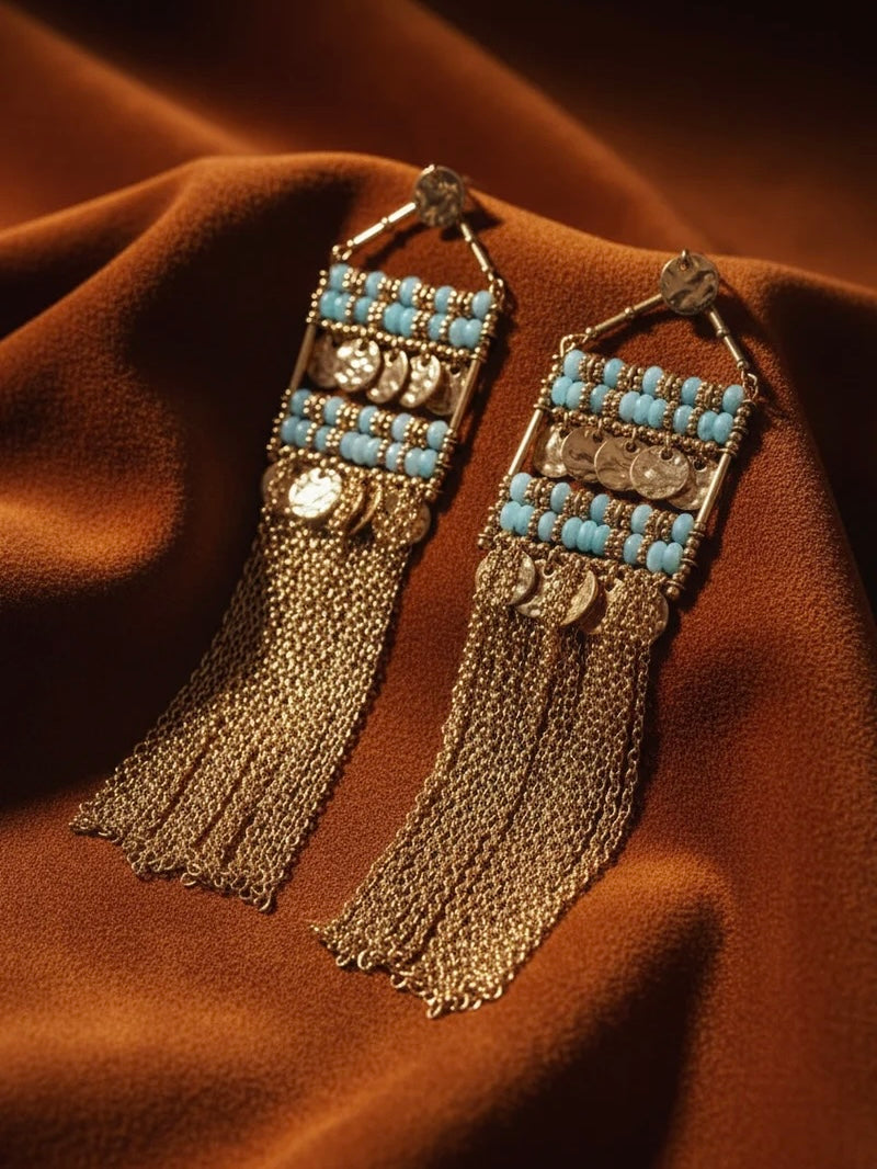 Azure Tassel Drops
