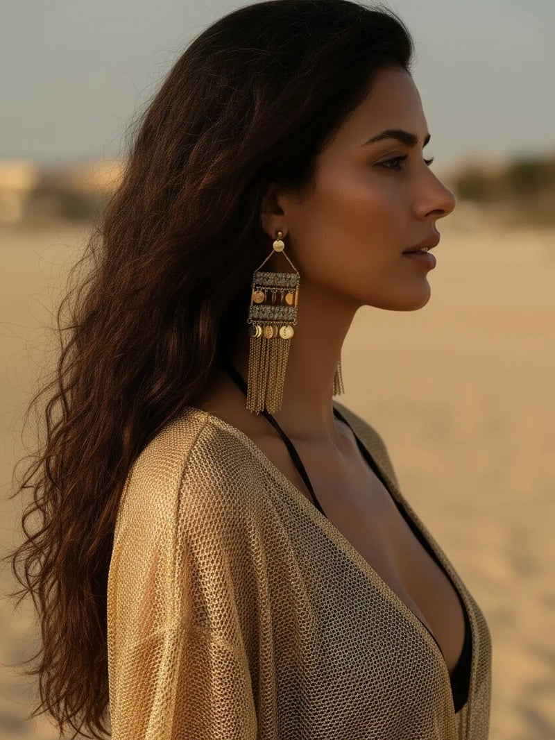 Azure Tassel Drops