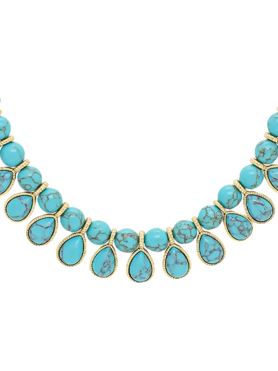 Turquoise Bloom Collar