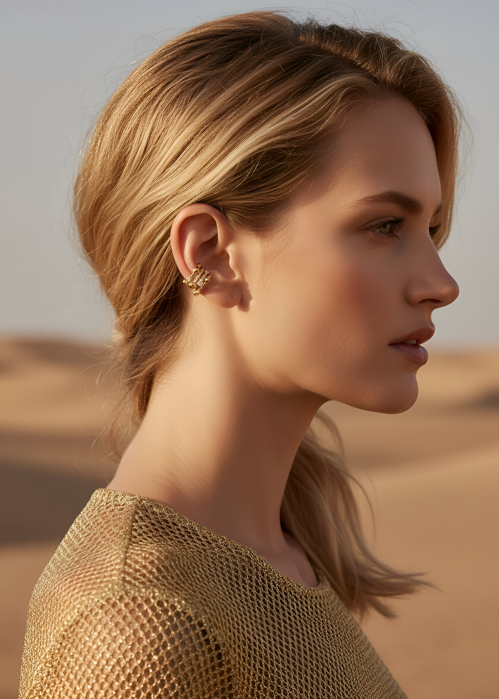 Aurette Sphere Ear Cuff