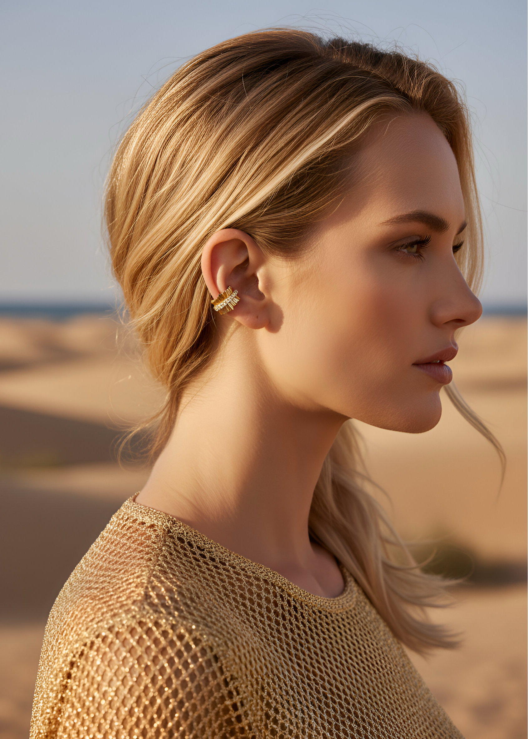 Aurelia Ridge Ear Cuff