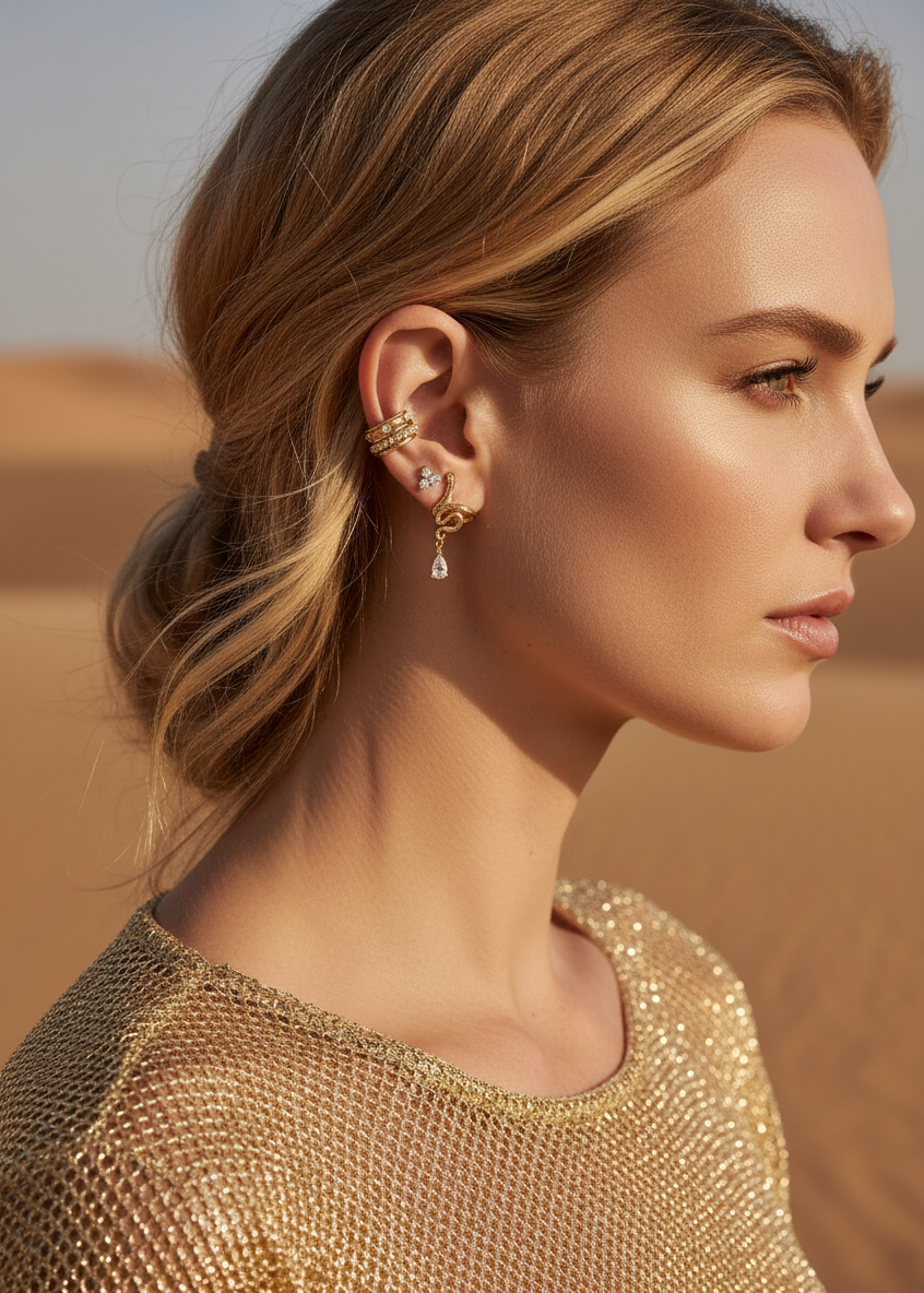 Celestia Curve Ear Cuff