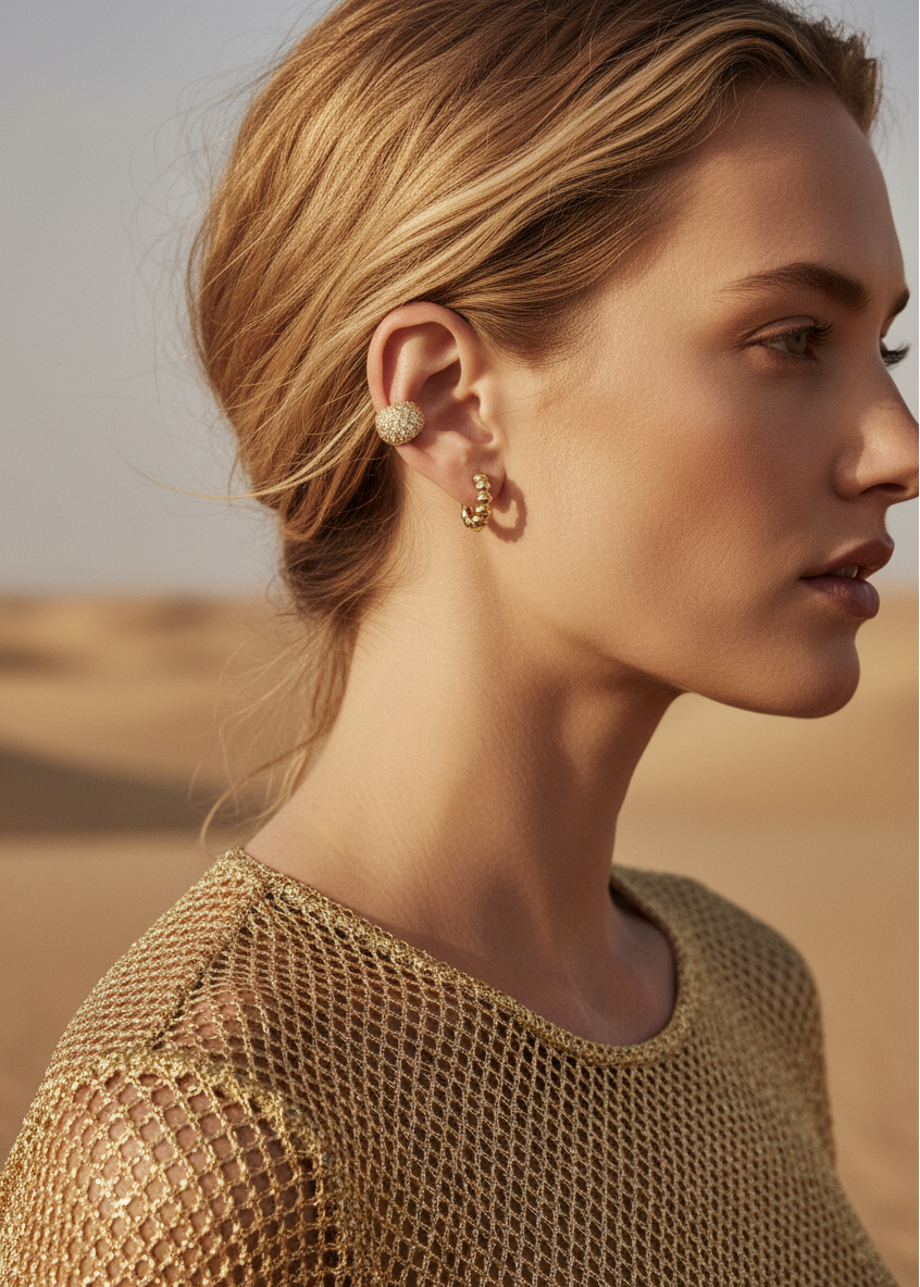 Valora Pavé Ear Cuff