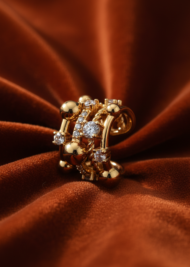 Aurette Sphere Ear Cuff