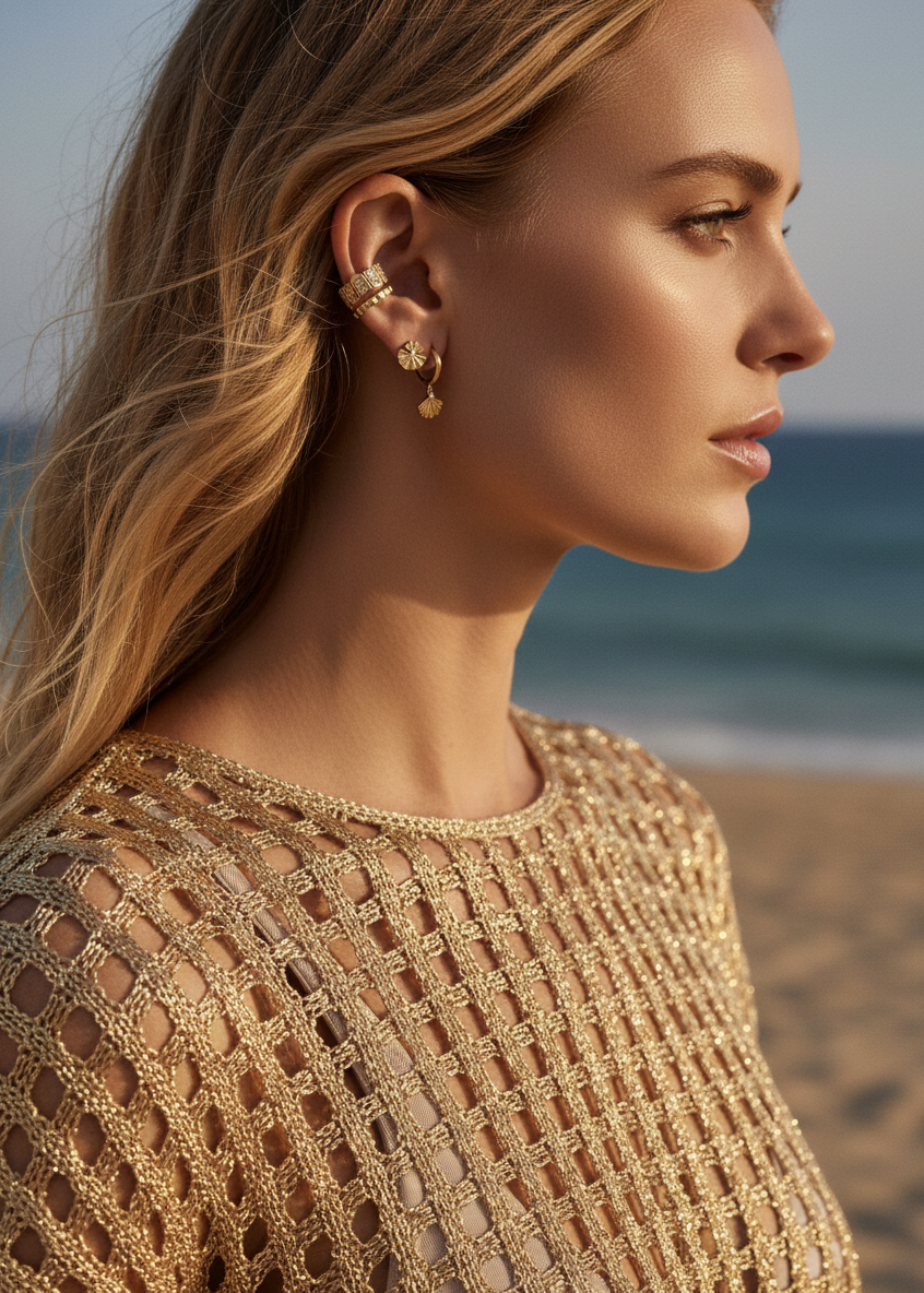 Ardena Panel Ear Cuff