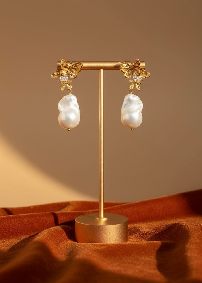Butterfly Dusk Pearl Drops