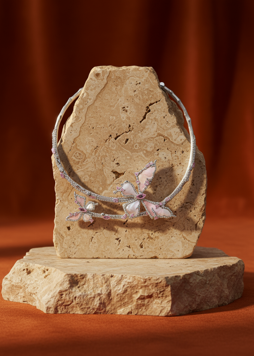 Butterfly Bloom Collar Choker