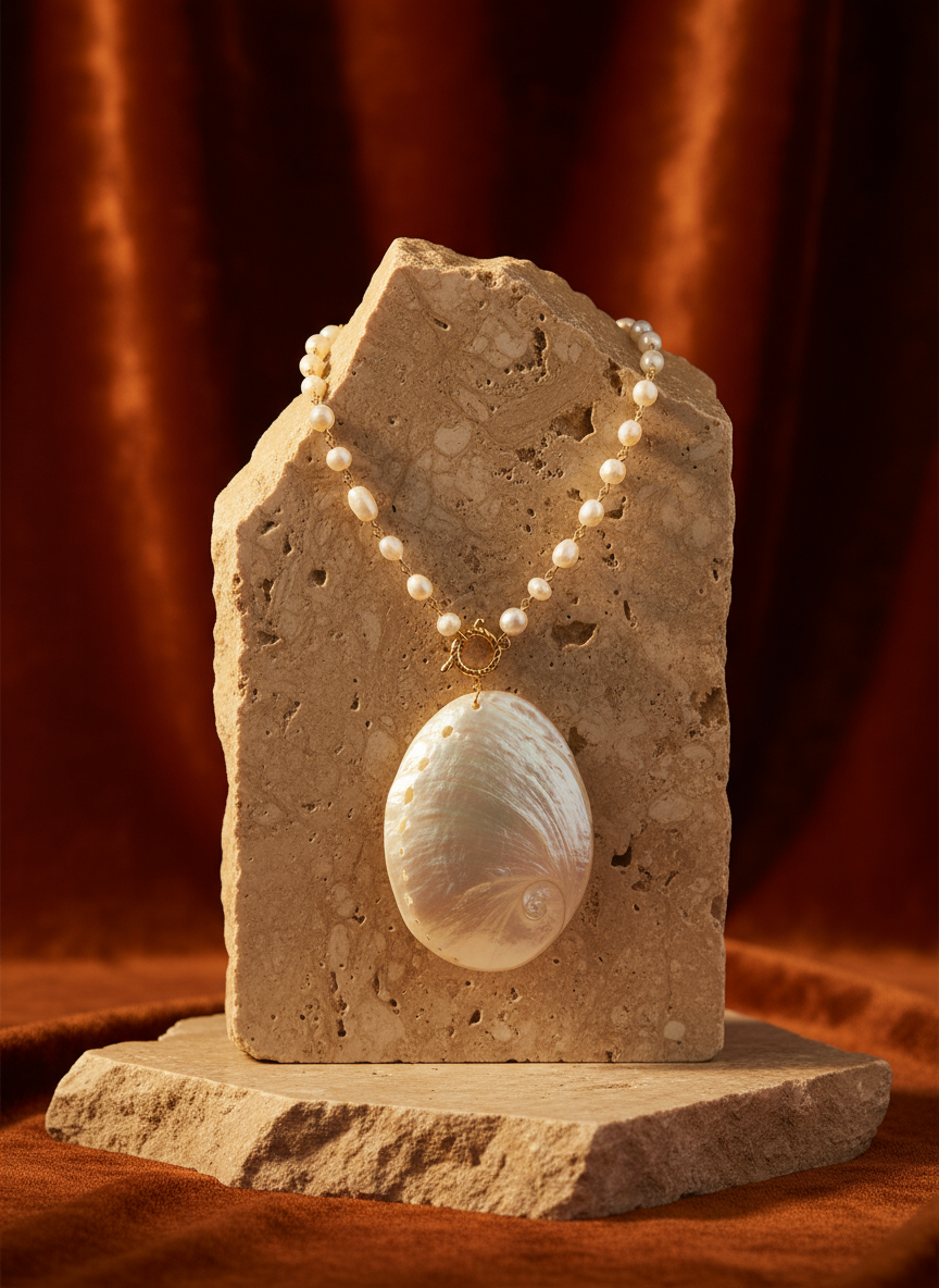 Ocean Muse Statement Necklace