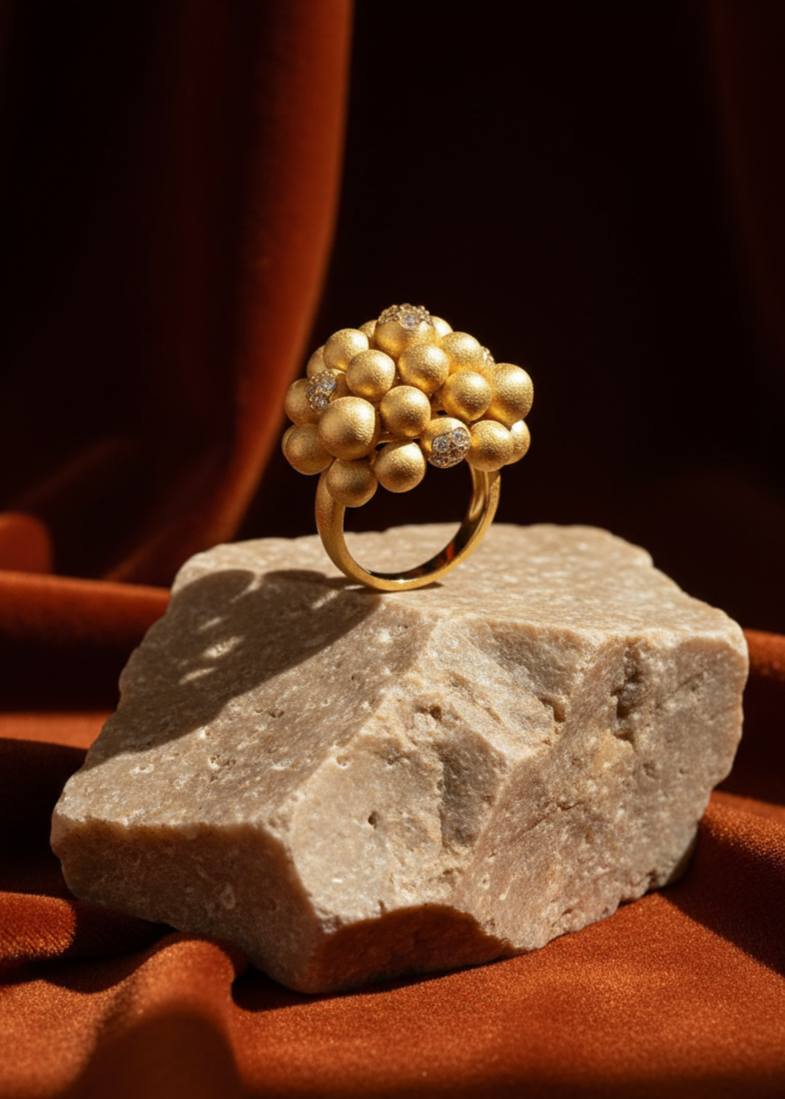 GOLDEN HOUR HALO DRIFT RING