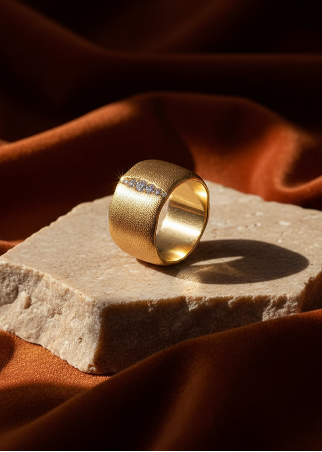 GOLDEN HOUR RAY RING