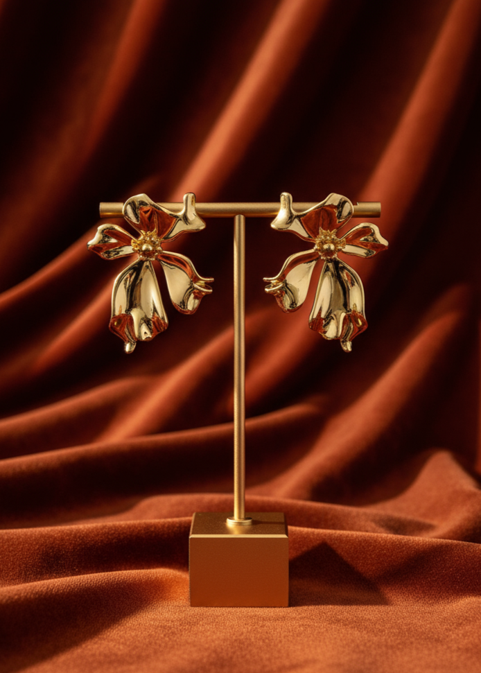 Molten Bloom Earrings