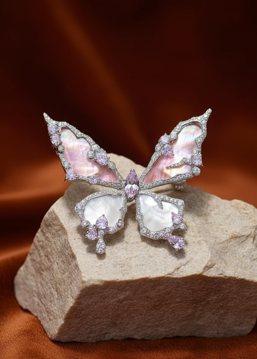 Butterfly Bloom Brooch