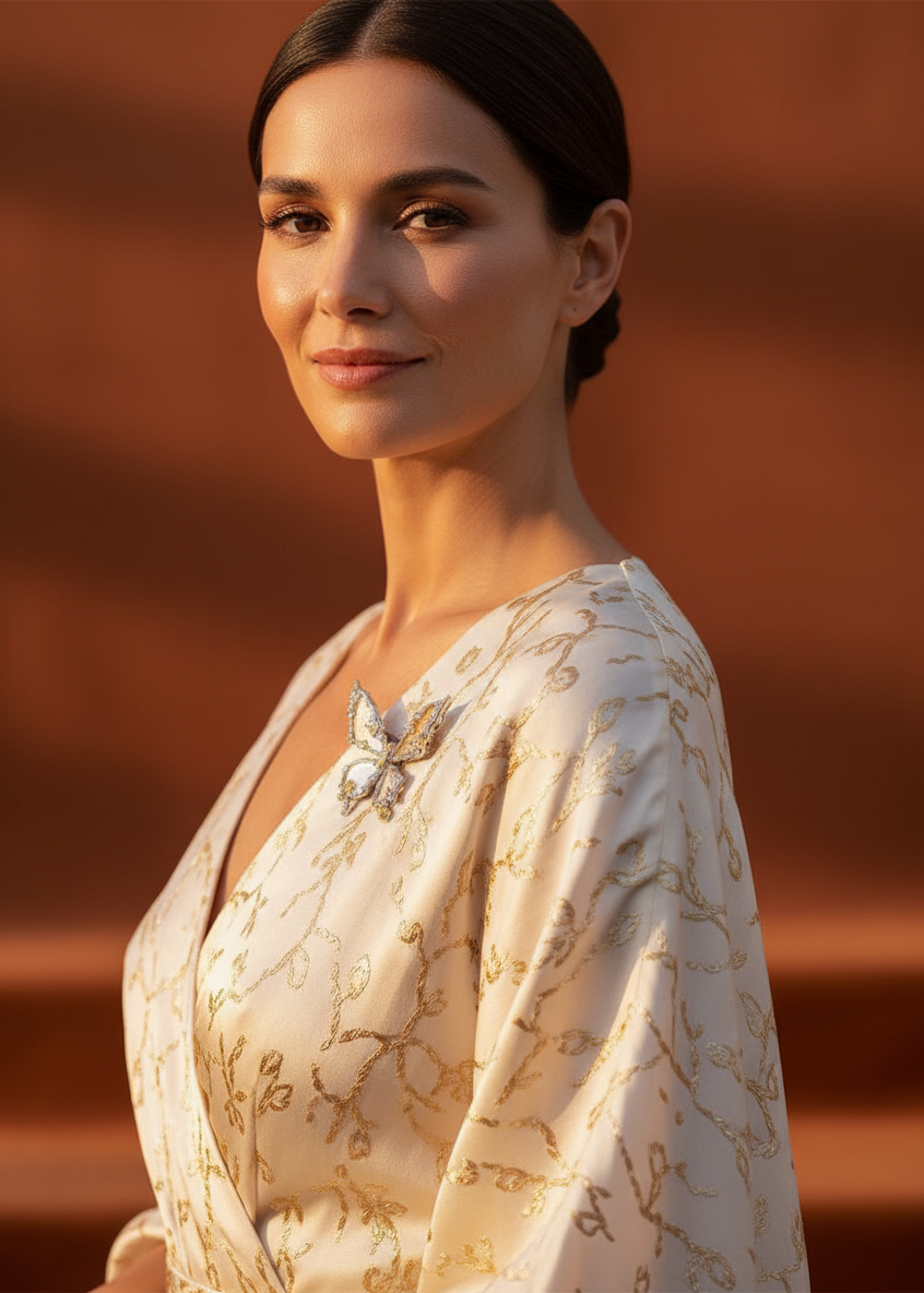 Butterfly Bloom Brooch