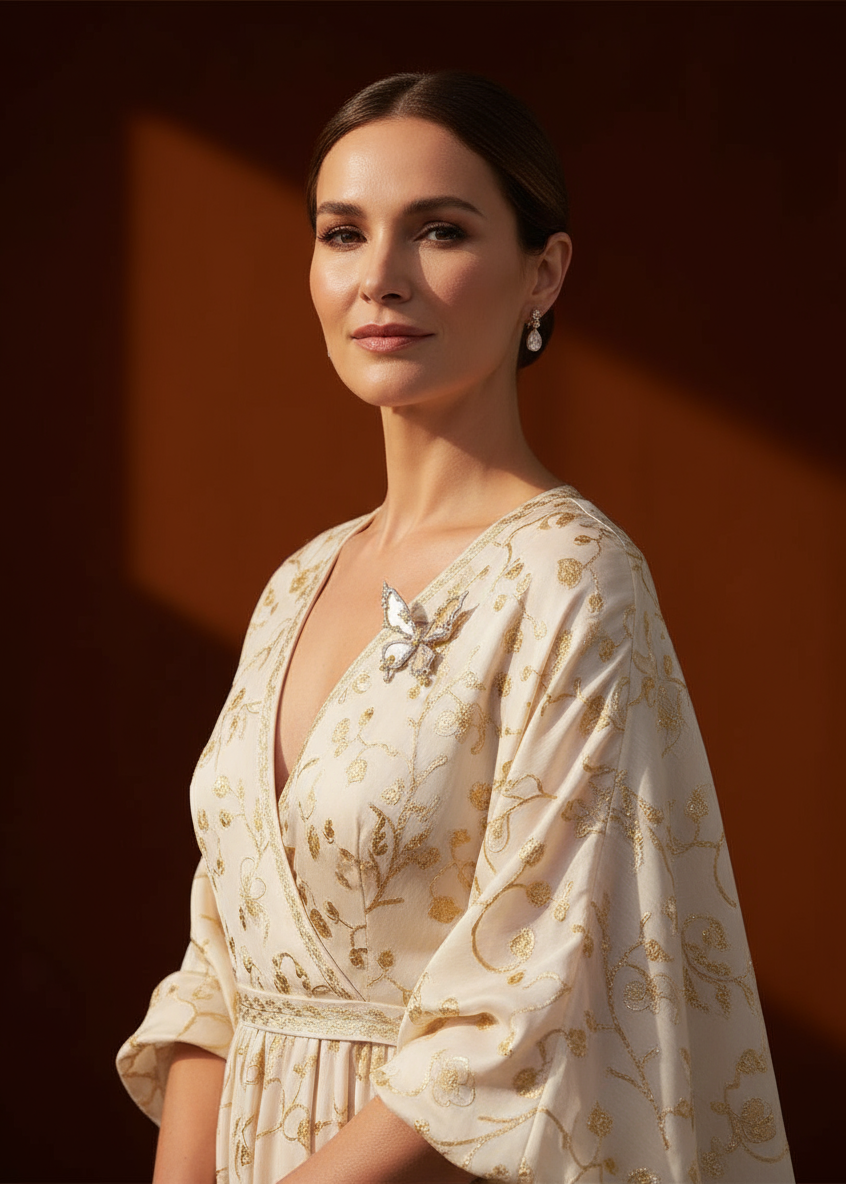 Butterfly Bloom Brooch